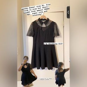 xl goth dress 🥀🖤